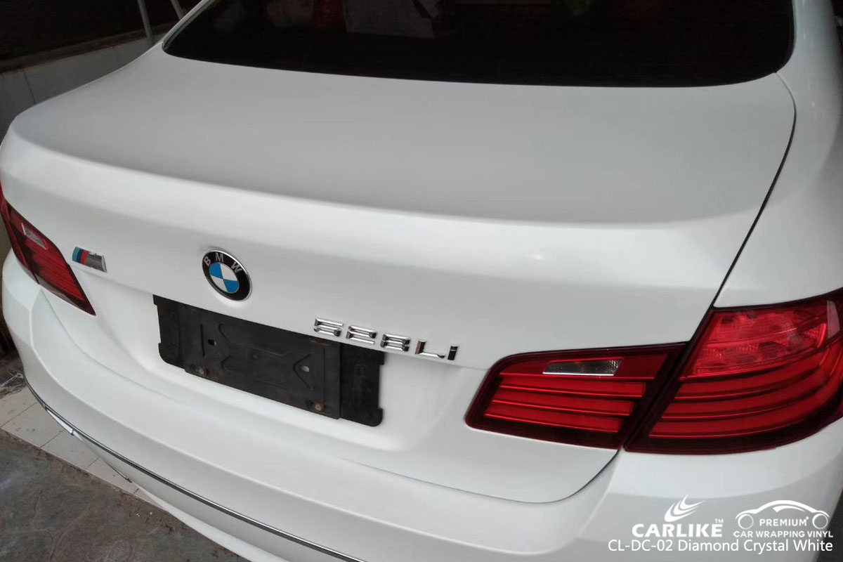 CARLIKE CL-DC-02 diamond crystal white vinyl for BMW
