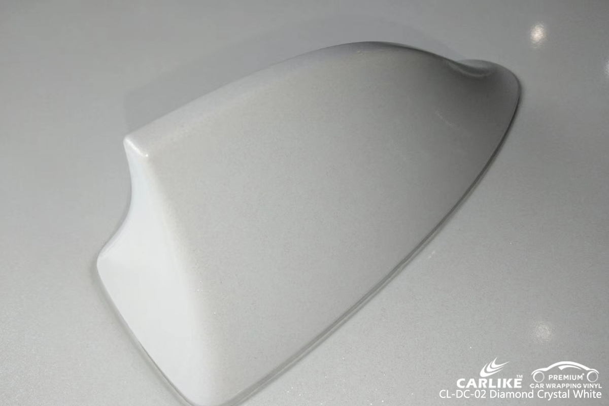 CARLIKE CL-DC-02 diamond crystal white vinyl for BMW