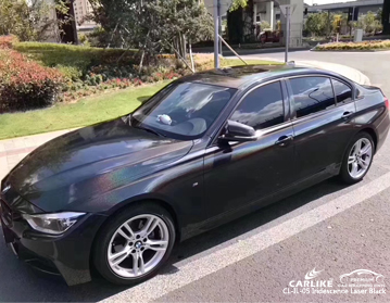 CARLIKE CL-IL-05 bmw için yanardönerlik lazer siyah vinil