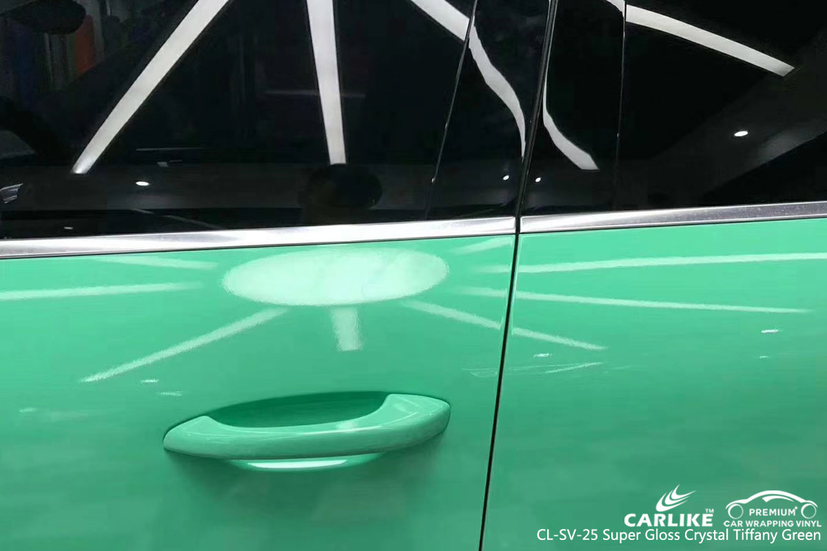 CARLIKE CL-SV-25 super crystal tiffany green vinyl for PORSCHE