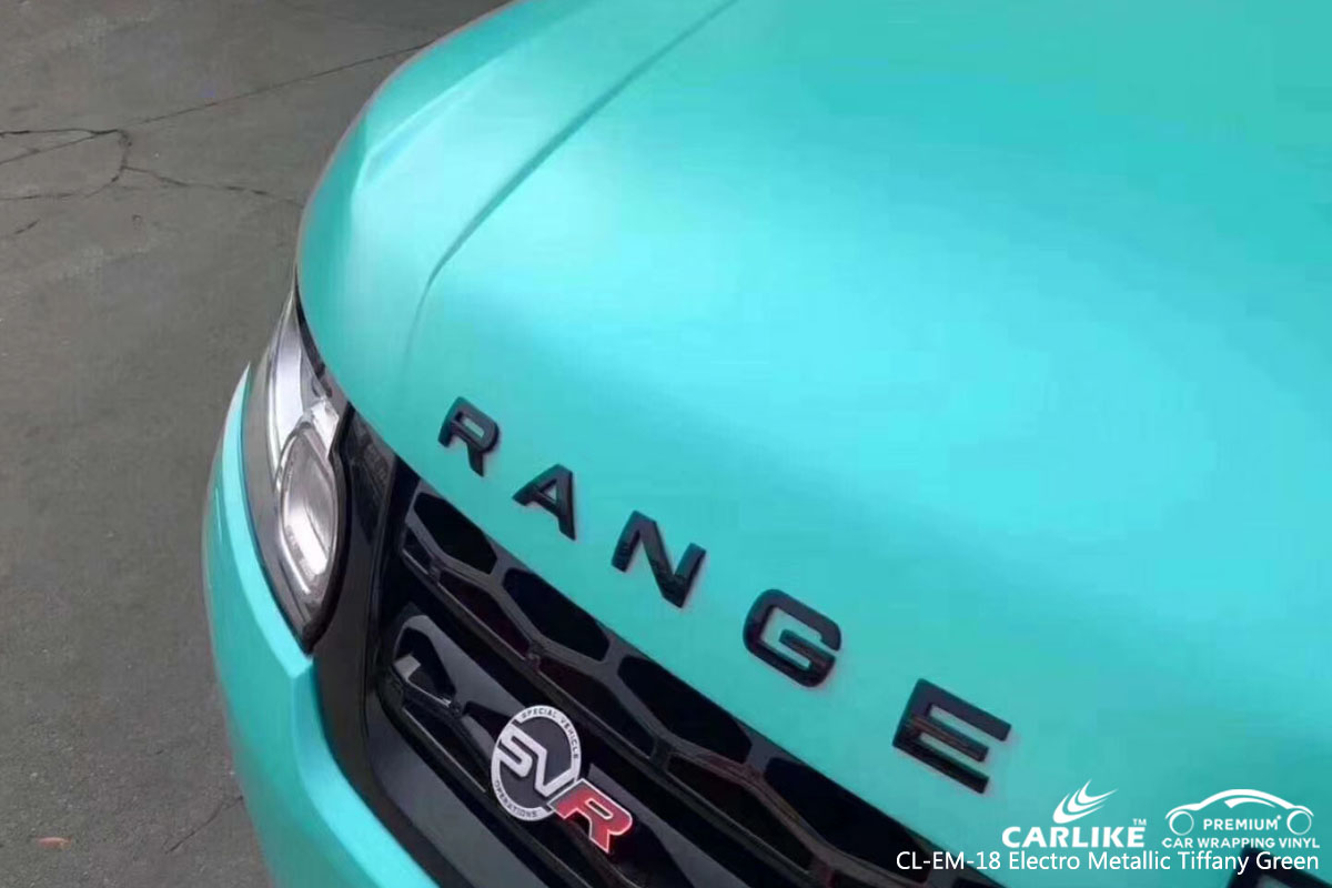 CARLIKE CL-EM-18 electro metallic tiffany green vinyl for Land Rover