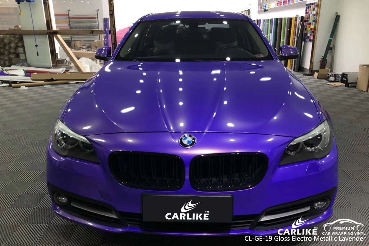 CARLIKE CL-GE-19 gloss electro metallic lavender vinyl for BMW