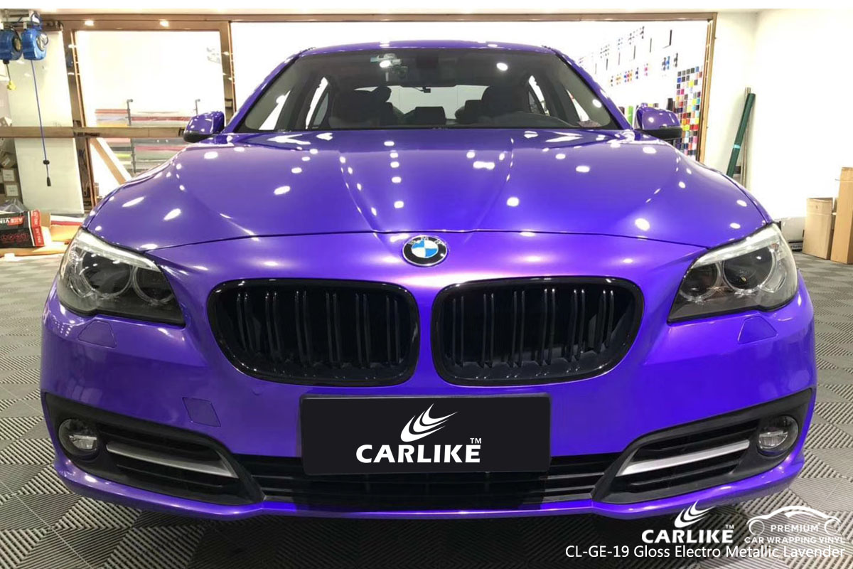 CARLIKE CL-GE-19 gloss electro metallic lavender vinyl for BMW