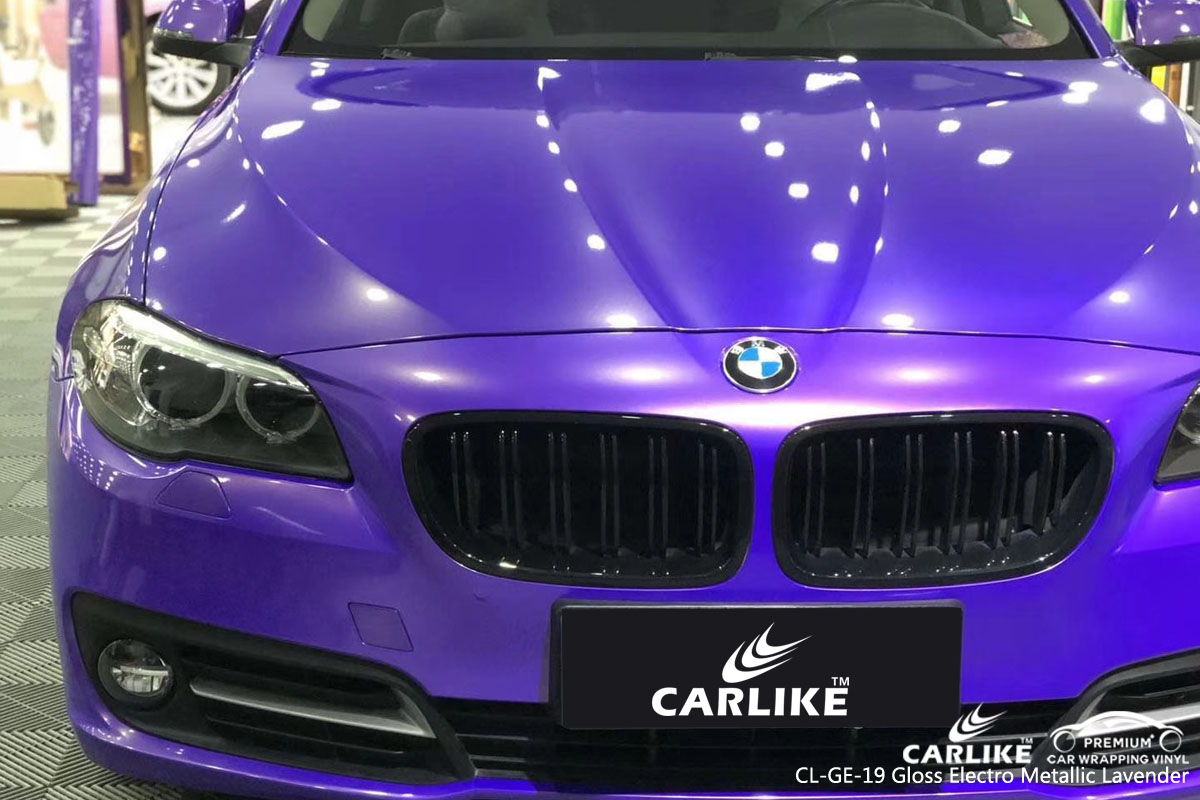 CARLIKE CL-GE-19 gloss electro metallic lavender vinyl for BMW