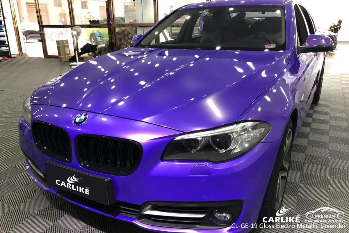 CARLIKE CL-GE-19 gloss electro metallic lavender vinyl for BMW