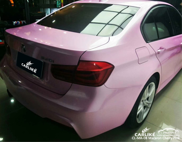 CL-MA-08 macaron cherry pink vinyl buy car wrap online BMW