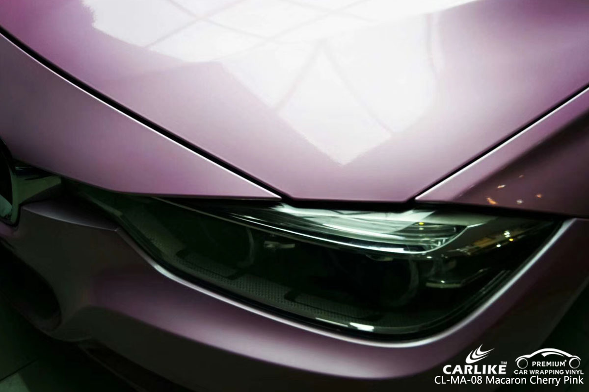 CARLIKE CL-MA-08 macaron chrry pink vinyl for BMW