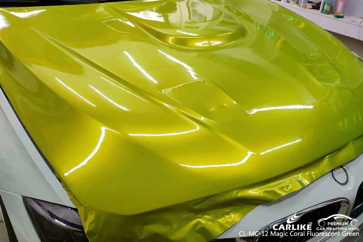 CARLIKE CL-MC-12 magic coral fluorescent green vinyl for BMW