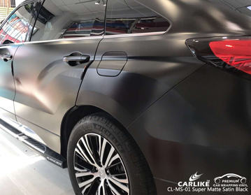 CL-MS-01 super matte satin black car wrap vinyl suppliers