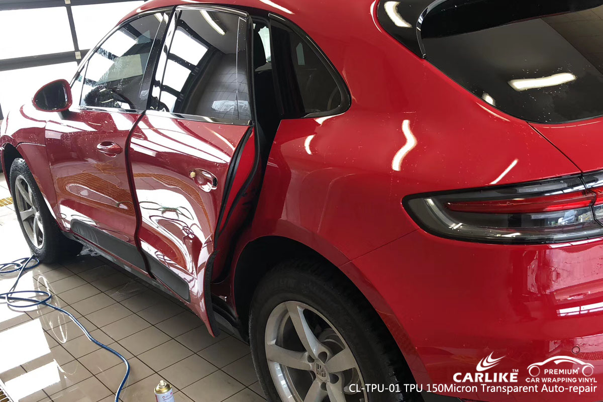CARLIKE CL-TPU-01 TPU 150 micron tansparent auto-repair vinyl for PORSCHE 