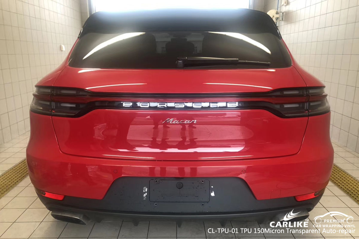 CARLIKE CL-TPU-01 TPU 150 micron tansparent auto-repair vinyl for PORSCHE 