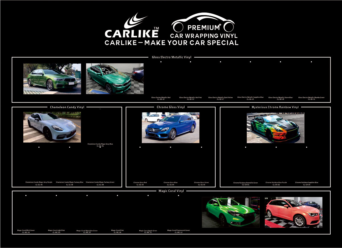 CARLIKE Newest Brand Promotion Graphics, Car Wrap Vinyl Graphics