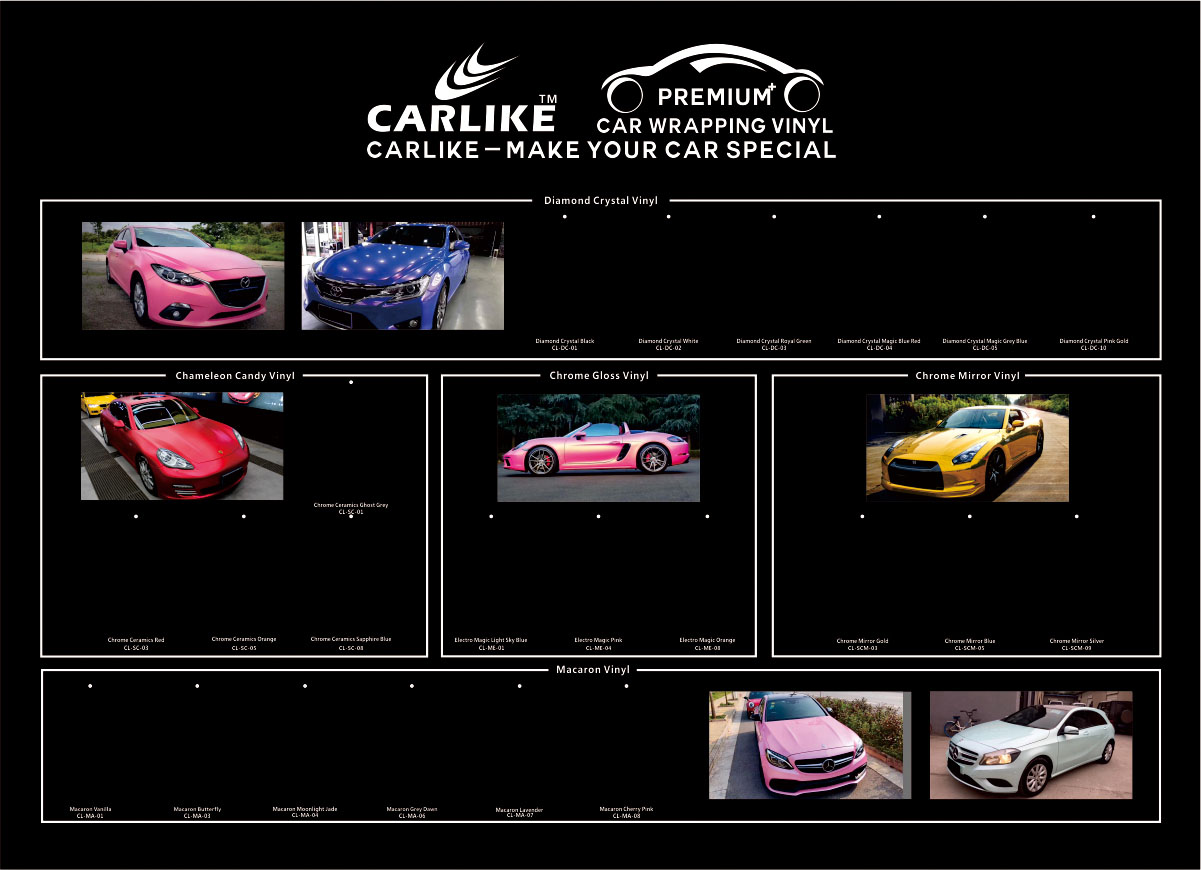 CARLIKE Newest Brand Promotion Graphics, Car Wrap Vinyl Graphics