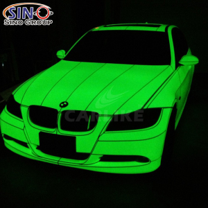 CL-PL Photoluminescent Glow In The Dark Car Wrap Vinyl Sticker