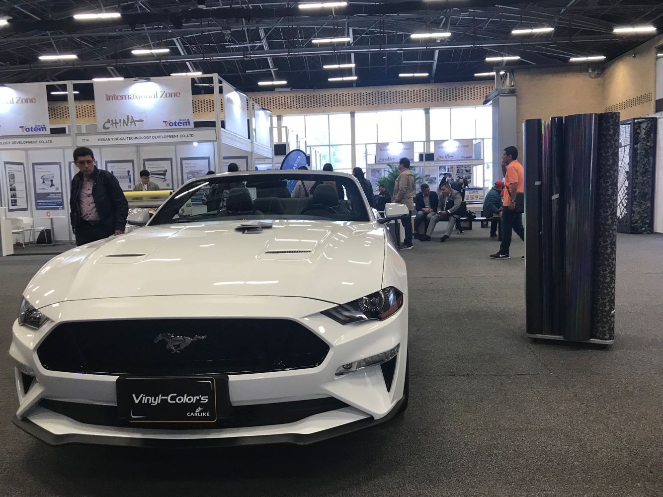 CARLIKE Premium+ Car Wrapping Vinyl joins hands with Vinyl Color's attending Andigráfica 2019 in Bogotá Colombia