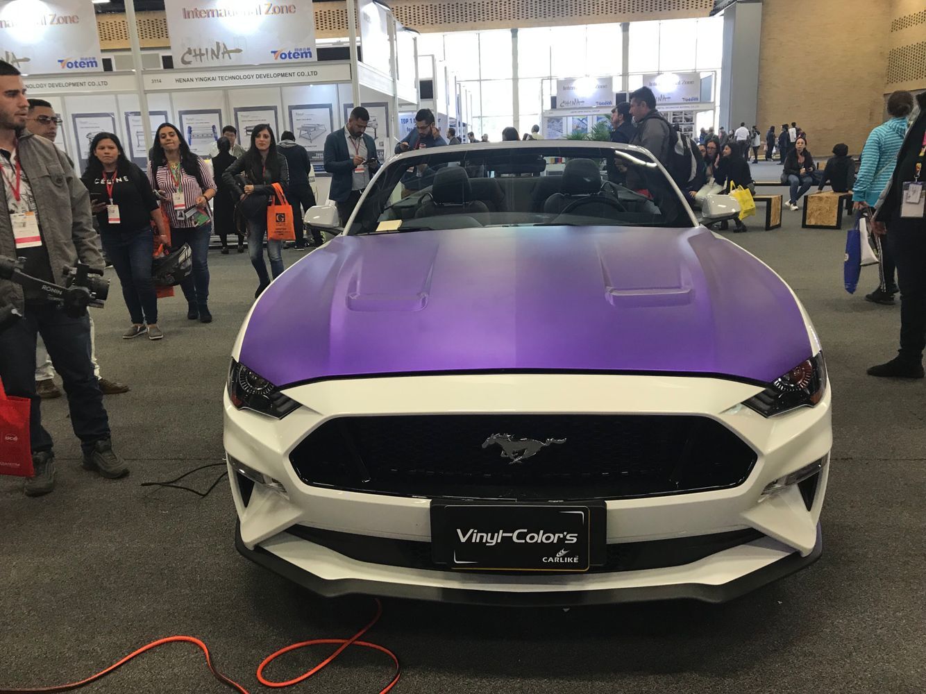 CARLIKE Premium+ Car Wrapping Vinyl joins hands with Vinyl Color's attending Andigráfica 2019 in Bogotá Colombia