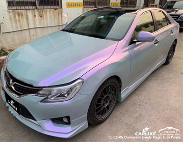 CL-CC-05 chameleon candy magic grey purple vinyl car wrapping puerto rico for MARK X