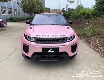 CL-EM-33 electro metallic cherry pink car vinyl wrap suppliers for Land Rover