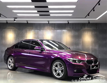 CL-GE-18 gloss electro metallic purple vinyl wrap suppliers australia for BMW