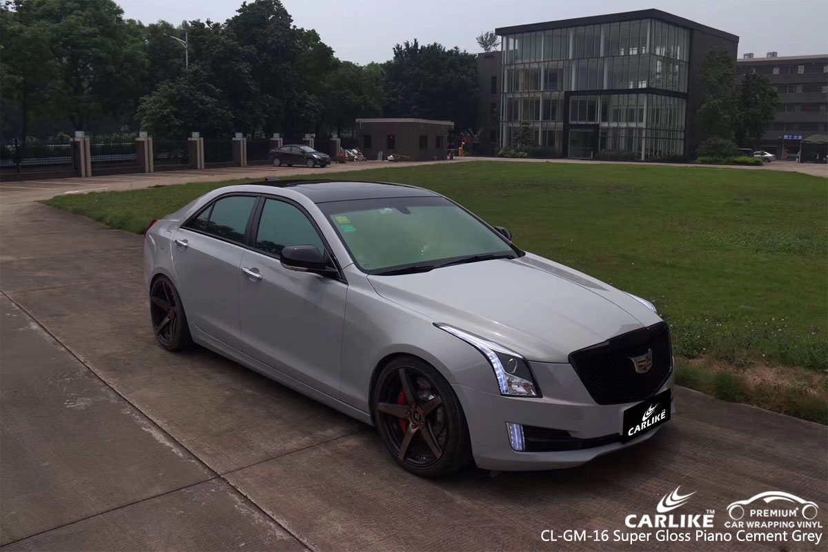 CLGM16 super gloss piano cement grey car vinyl wrap cape town for