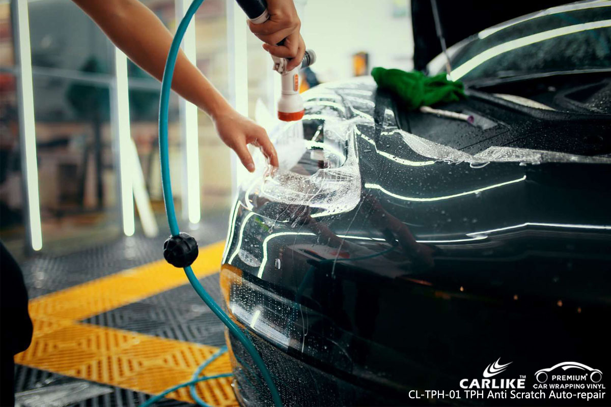 CARLIKE CL-TPH-01 TPH anti scratch auto-repair car wrapping vinyl for Porsche