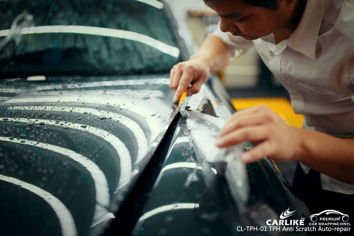 CARLIKE CL-TPH-01 TPH anti scratch auto-repair car wrapping vinyl for Porsche