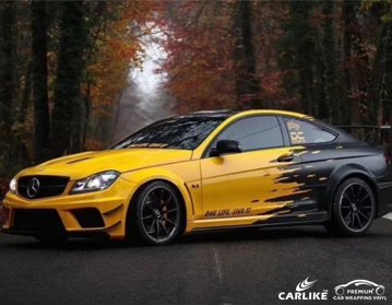 CL-CA Camouflage car wrap price malaysia for Mercedes-Benz