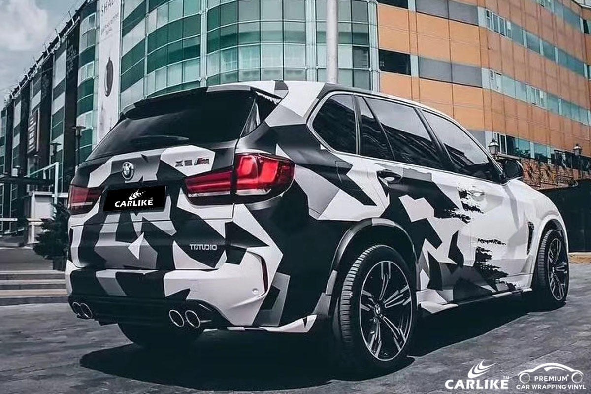 CARLIKE CL-BS-02 printed bomb sticker car wrap vinyl for BMW