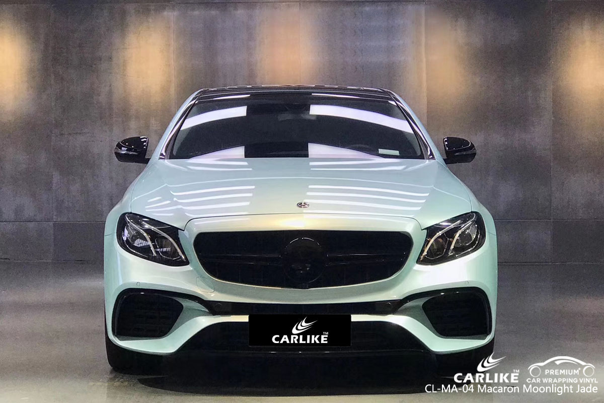 CARLIKE CL-MA-04 macaron moonlight jade car wrap vinyl for Mercedes-Benz