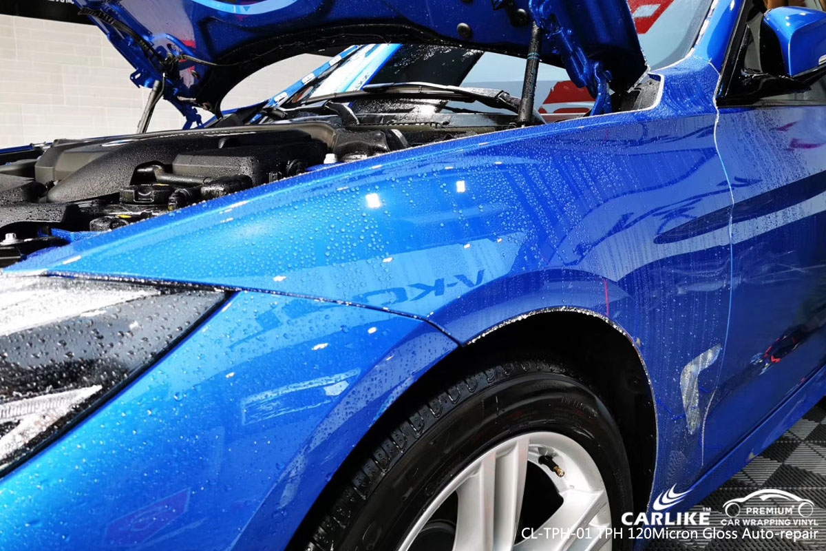 CARLIKE CL-TPH-01 TPH 120 micron gloss auto repair car wrap vinyl for BMW