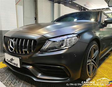 CARLIKE CL-TPH-02 TPH 120 mikron Mercedes-Benz için mat oto tamir araba sarma vinil