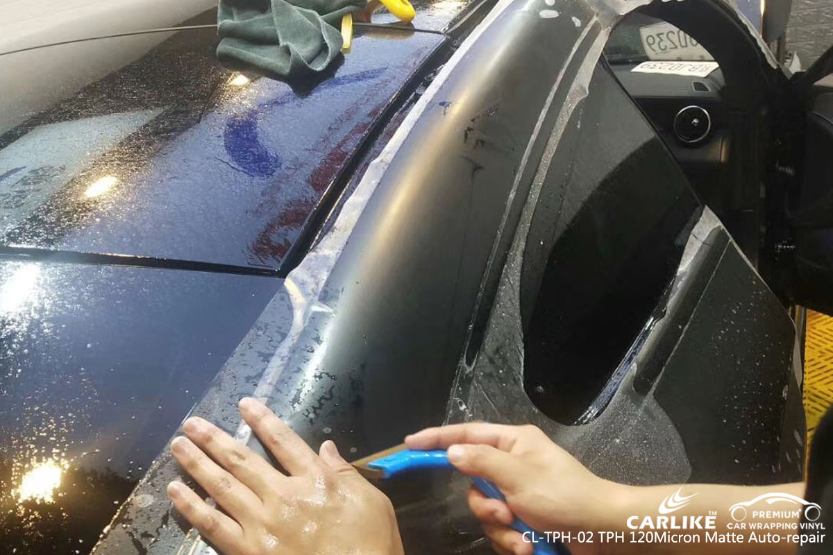 CARLIKE CL-TPH-02 TPH 120 micron matte auto repair car wrap vinyl for Mercedes-Benz