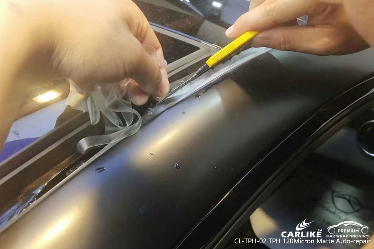 CARLIKE CL-TPH-02 TPH 120 micron matte auto repair car wrap vinyl for Mercedes-Benz