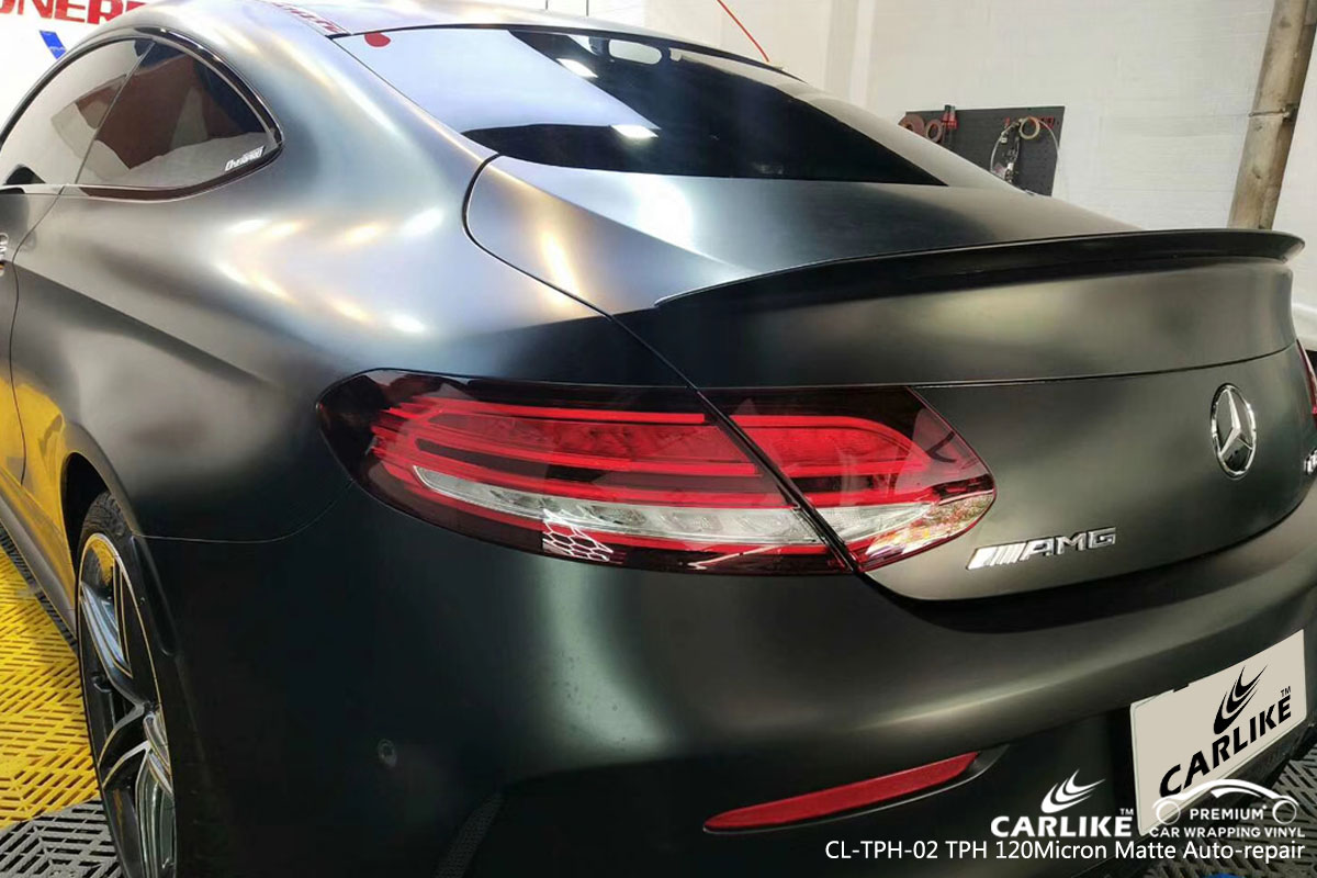 CARLIKE CL-TPH-02 TPH 120 micron matte auto repair car wrap vinyl for Mercedes-Benz