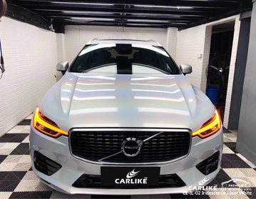 CL-IL-02 التقزح اللوني الليزر الأبيض سيارة التفاف الفينيل لفولفو