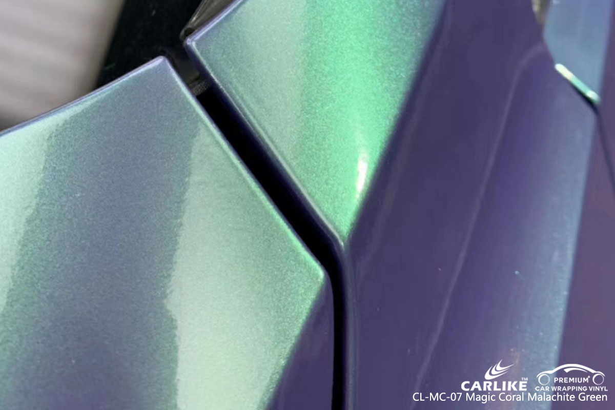 CARLIKE CL-MC-17 magic coral malachite green car wrap vinyl for Volkswagen