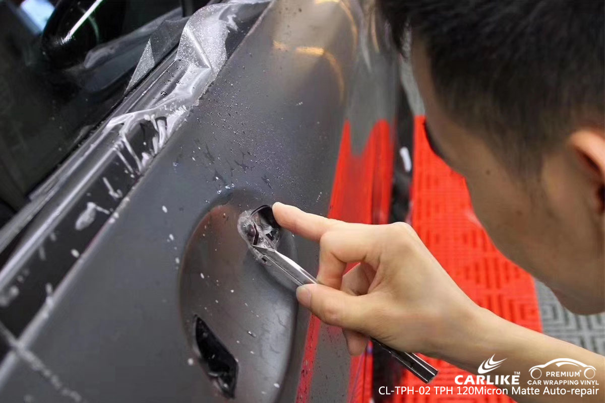 CARLIKE CL-TPH-02 120 micron matte auto-repair car paint protection film for Mercedes-Benz