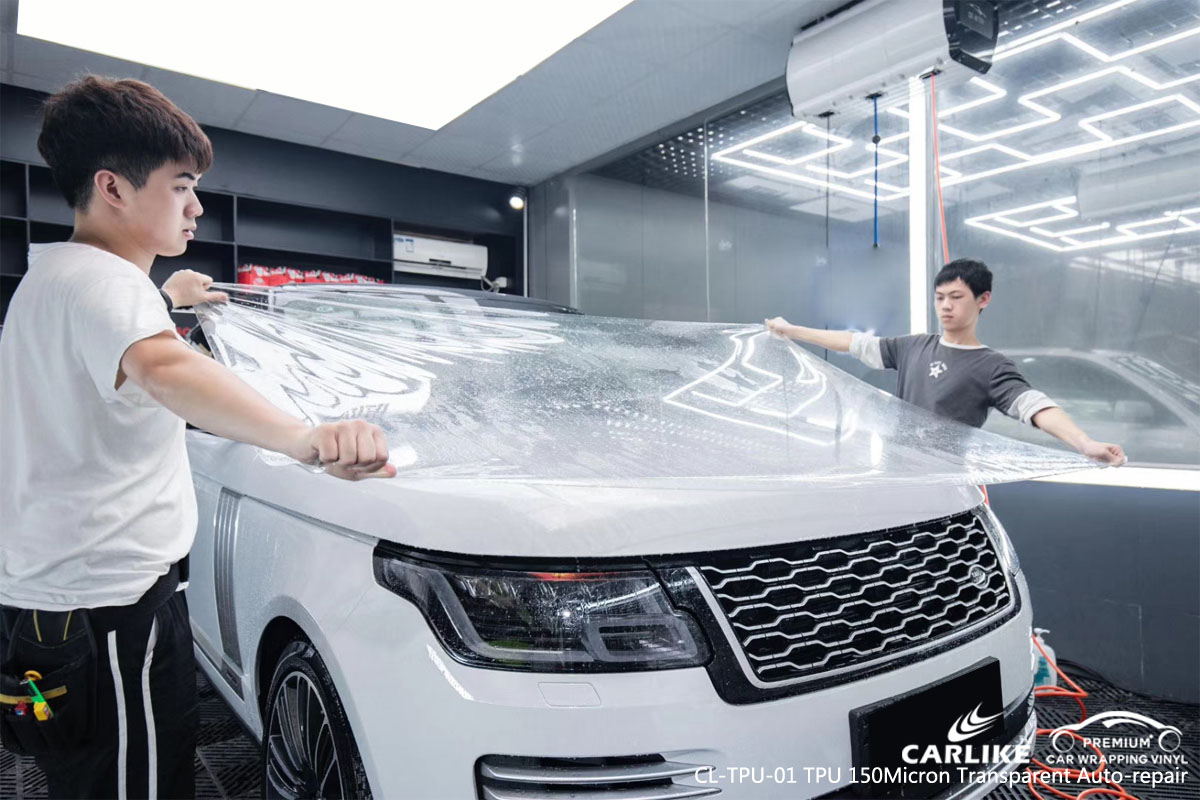 CARLIKE CL-TPU-01 150 micron transparent auto-repair paint protection film for Range Rover