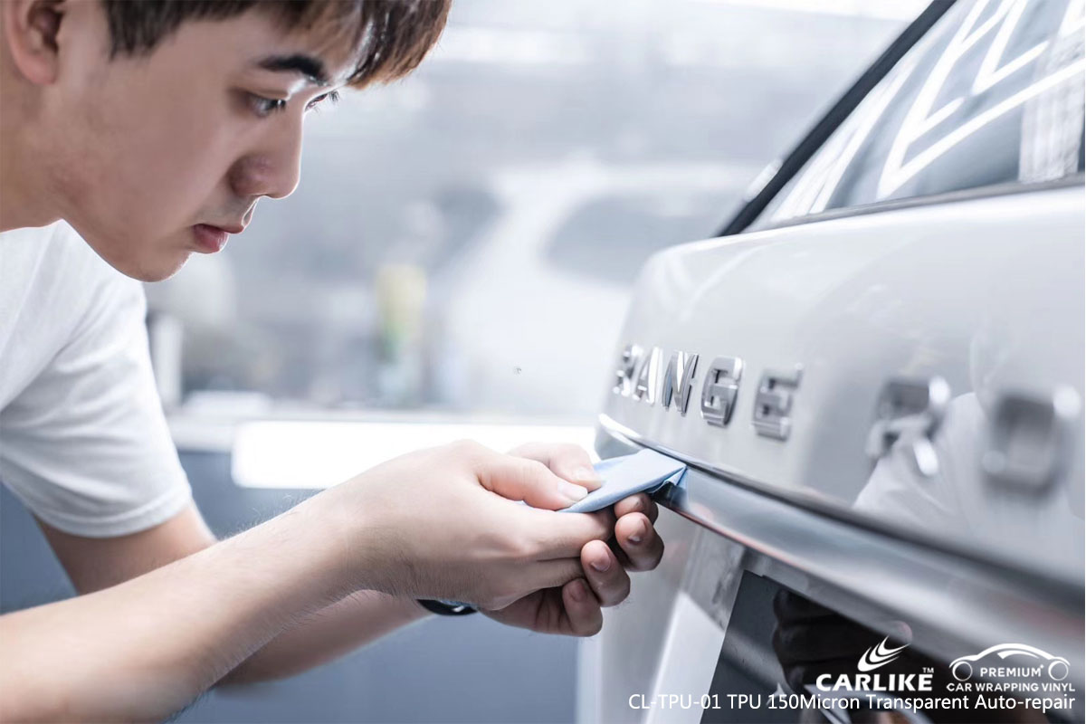 CARLIKE CL-TPU-01 150 micron transparent auto-repair paint protection film for Range Rover