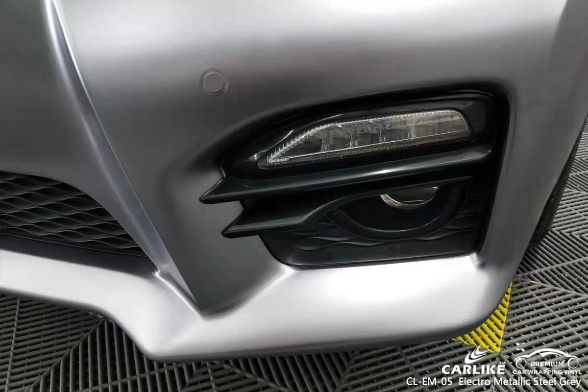 CARLIKE CL-EM-05 electro metallic steel grey car wrap vinyl for Infiniti