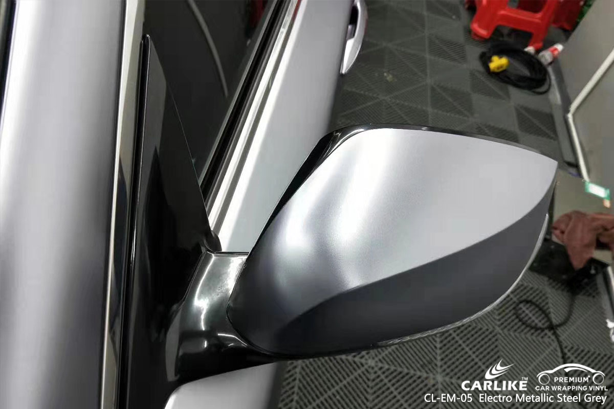 CARLIKE CL-EM-05 electro metallic steel grey car wrap vinyl for Infiniti