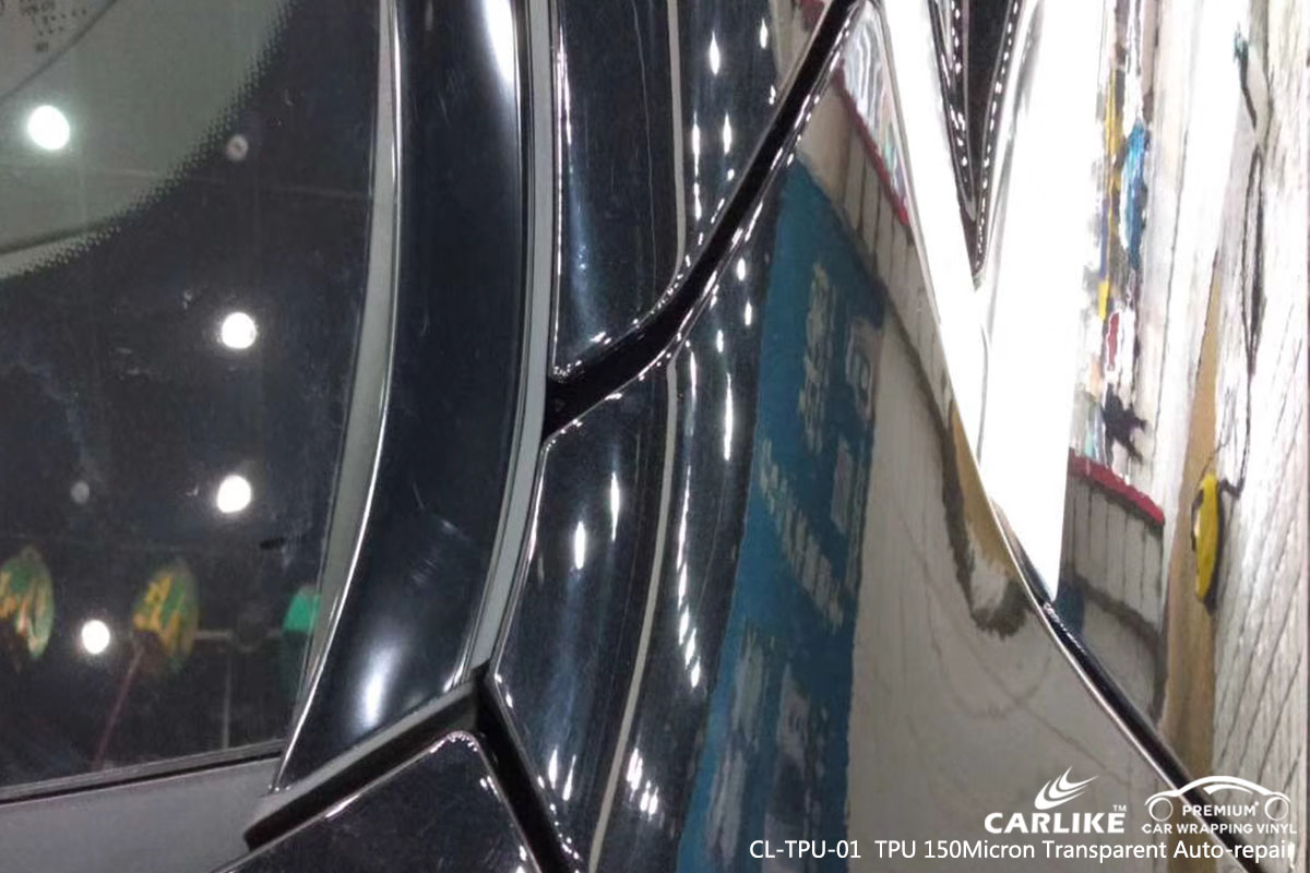 CARLIKE CL-TPU-01 TPU 150 micron transparent auto-repair car wrap vinyl for Maybach