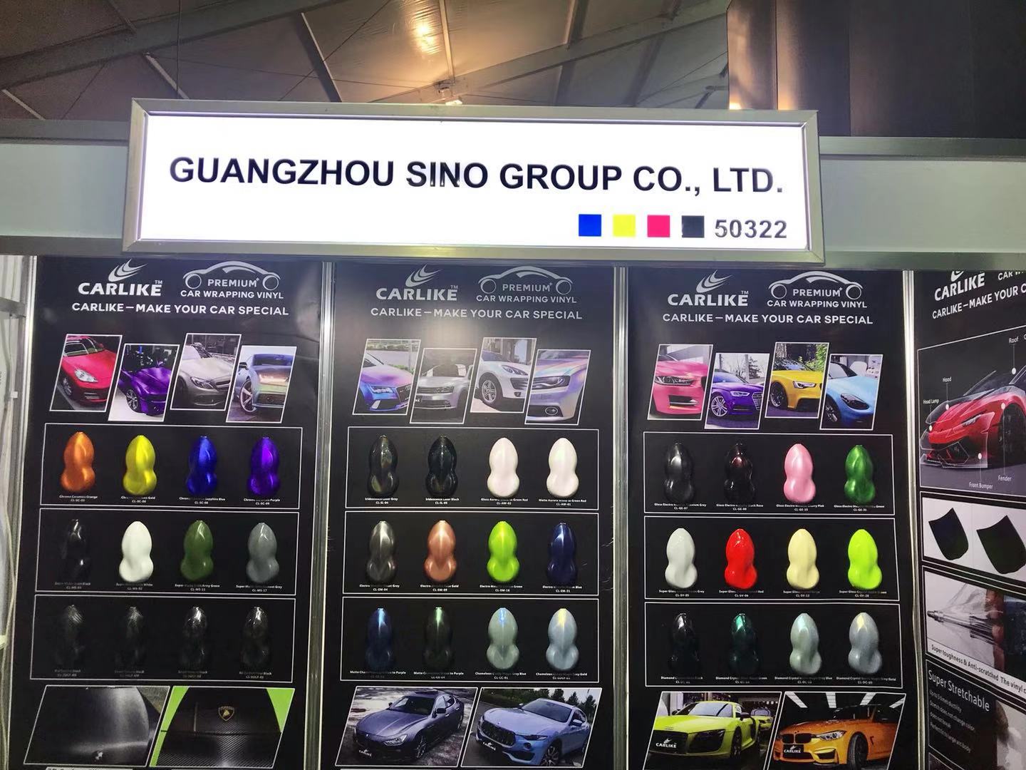 2019美国拉斯维加斯SEMA SHOW SINO GROUP CARLIKE™展台展示