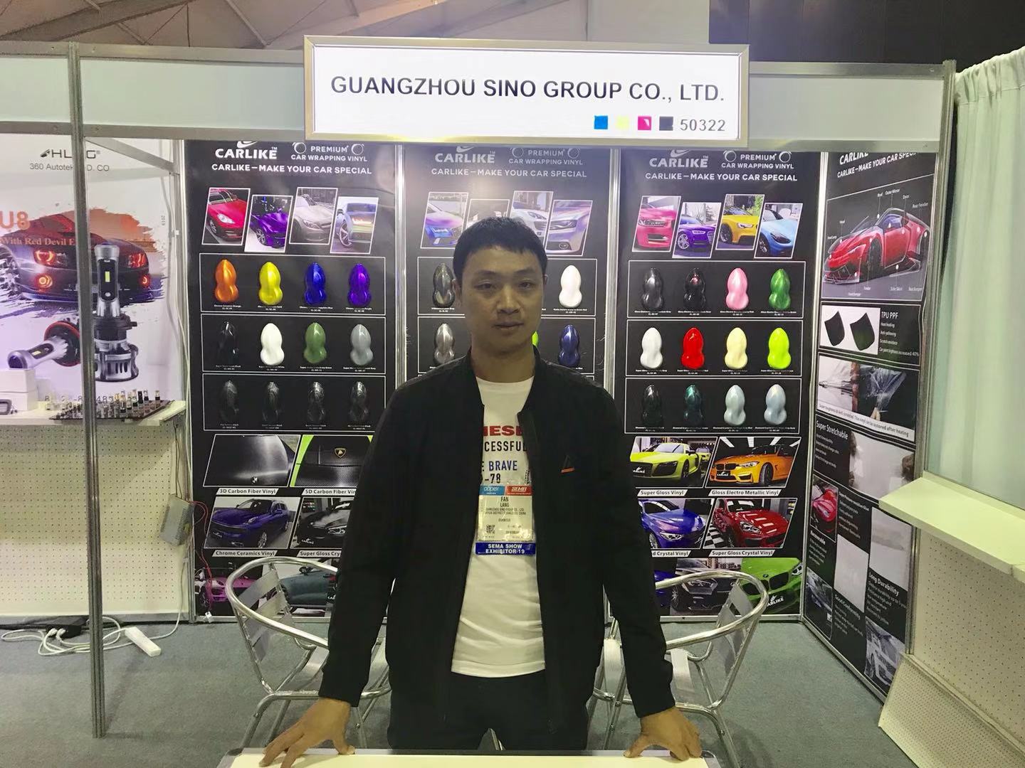 2019美国拉斯维加斯SEMA SHOW SINO GROUP CARLIKE™展台展示