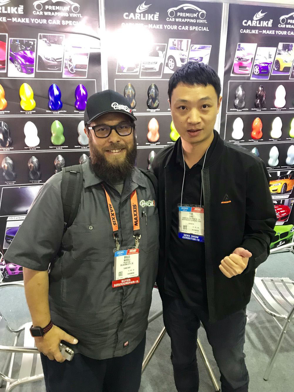 2019 SEMA SHOW DAY 2: SINO GROUP CARLIKE™ Vinyl Wrap On The Show