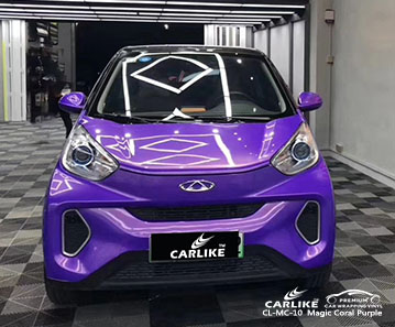 CL-MC-10 Magic coral purple vinil wrap car for Chery