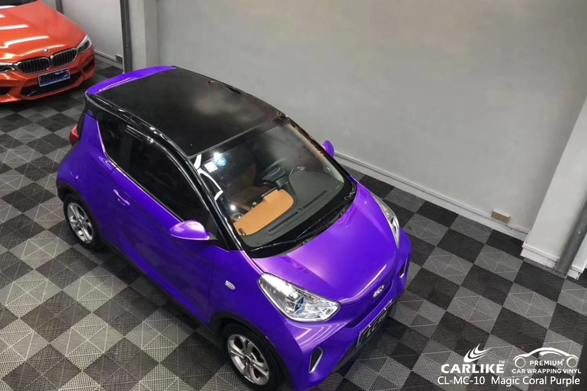CARLIKE CL-MC-10  Magic Coral Purple car wrap vinyl for Chery