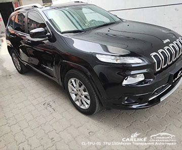 CL-TPU-01 TPU فيلم حماية الطلاء اللامع لسيارات الجيب