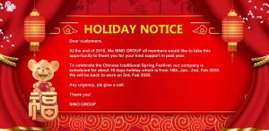 Holiday Notice