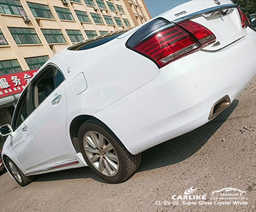 CL-SV-02 فائق اللمعان كريستال سيارة التفاف الفينيل لتويوتا